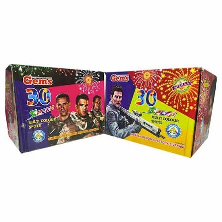 30  SPEED SHOT MULTI COLOUR